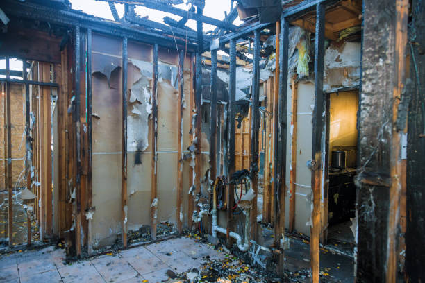 Professional Soot Cleanup technician working in Fort Myers, FL